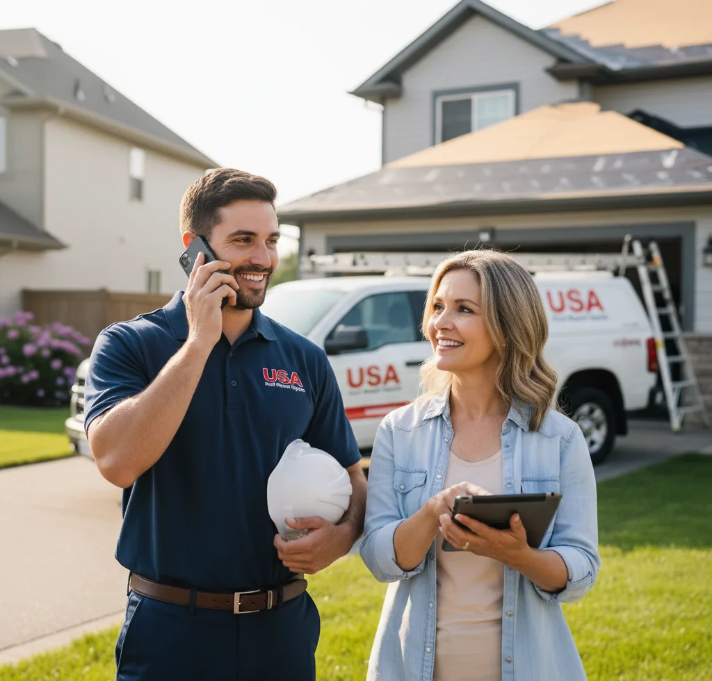 USA Roof Repair Experts customer support in Leon Valley